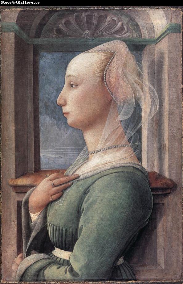 Fra Filippo Lippi portrait of a Woman